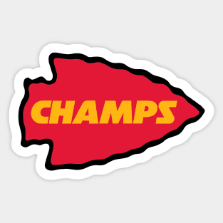Champions - Kansas City Sticker